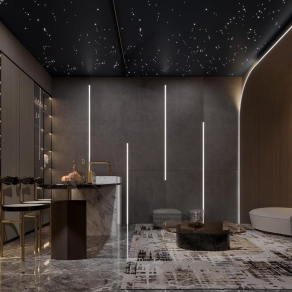 现代影音室3D模型下载